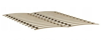 120 x 200 cm Bed Slat Base with 24 Wooden Slats
