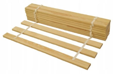 Wooden 160 x 200 cm Bed Slat Base with 34 Slats