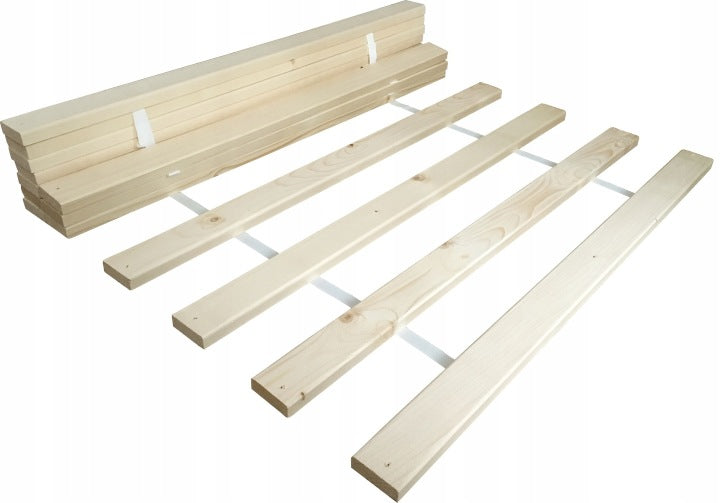 Roll-Up Wooden 160 x 200 cm Bed Slat Base