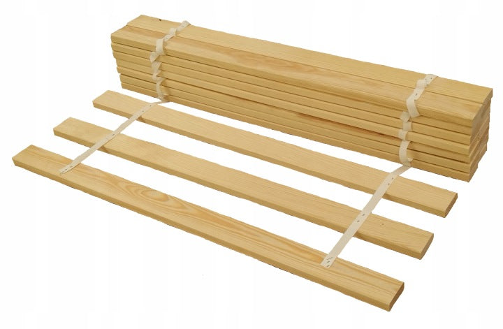 Wooden 160 x 200 cm Bed Slat Base with 34 Slats